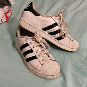 Adidas Superstars womens 8.5